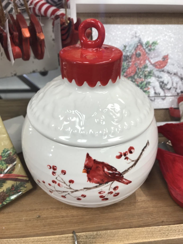 cardinal cookie jar – Lakeside Livin'